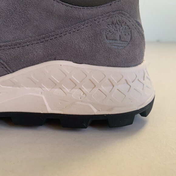 Timberland Men Sz 7 Brooklyn Oxford Gray Suede Walking Shoes Womens Sz 8.5 - 9 - Picture 10 of 15